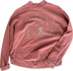 Salmon Doodle Sweater - Medium