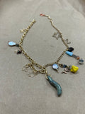 Wriggly little chain necklace